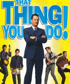 That Thing You Do Movie Poster Paint By Numbers