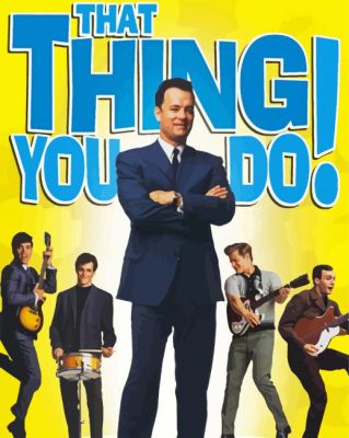 That Thing You Do Movie Poster Paint By Numbers