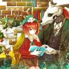 The Ancient Magus' Bride Anime Chise And Elias Paint By Numbers