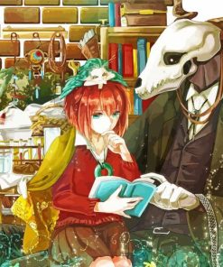The Ancient Magus' Bride Anime Chise And Elias Paint By Numbers