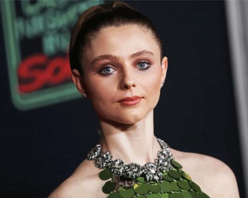 Thomasin McKenzie Paint By Numbers