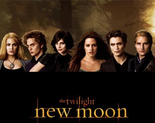 Twilight New Moon Film Paint By Numbers