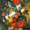 Vase Of Flowers By Jan Van Huysum Paint By Numbers