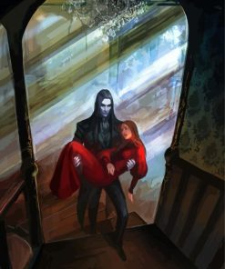 Victorian Vampire Couple Paint By Numbers