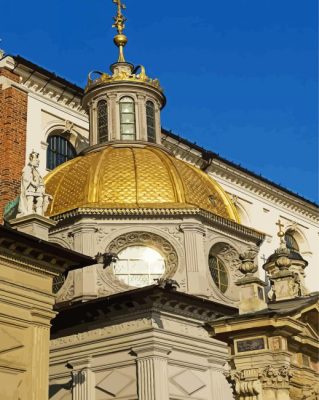 Wawel Royal Castle Golden Roof Paint By Numbers