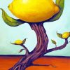 Yellow Lemon Tree Paint By Numbers