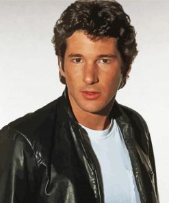 Young American Actor Richard Gere Paint By Numbers
