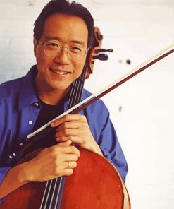 Young Cellist Yo Yo Ma Paint By Numbers