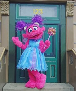 Abby Cadabby From Sesame Street Paint By Numbers