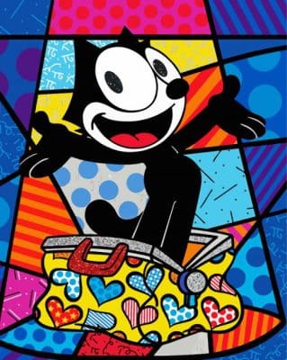 Aesthetic Felix The Cat Paint By Numbers