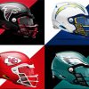 Aesthetic NFL Helmets Paint By Numbers