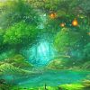 Beautiful Fantasy Forest Garden Paint By Numbers