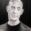 Black And White JK Simmons Art Paint By Numbers