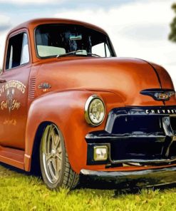 Chevrolet Classic Truck Paint By Numbers