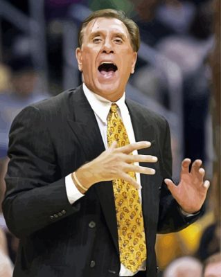 Coach Rudy Tomjanovich Paint By Numbers