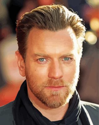 Ewan McGregor Actor Paint By Numbers