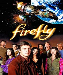 Firefly Classic TV Series Poster Paint By Numbers