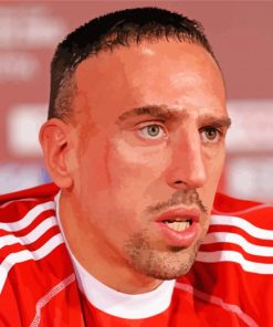 Franck Ribéry Footballer Paint By Numbers