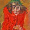 Girl In A Red Dress Chaim Soutine Paint By Numbers