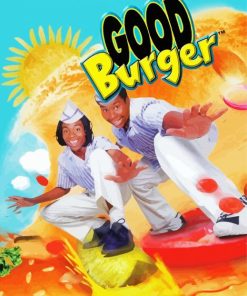 Good Burger Poster Paint By Numbers