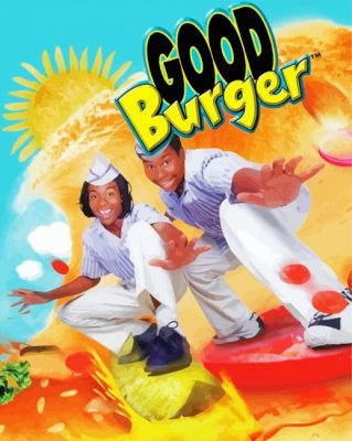 Good Burger Poster Paint By Numbers