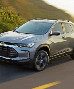 Grey Chevrolet Tracker Paint By Numbers