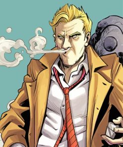 John Constantine Smoking Paint By Numbers