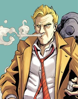 John Constantine Smoking Paint By Numbers