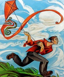 Kite Flying Art Paint By Numbers