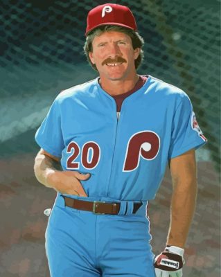 Mike Schmidt Paint By Numbers