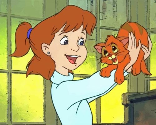 Oliver And Company Jenny Paint By Numbers