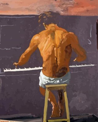 Piano Player Yannis Tsarouchis Paint By Numbers