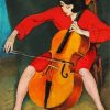 Cello Woman Paint By Numbers
