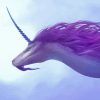 Purple Unicorn Dragon Paint By Numbers