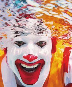 Ronald Mcdonald Underwater Paint By Numbers