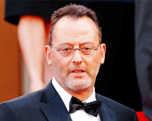 The Actor Jean Reno Paint By Numbers