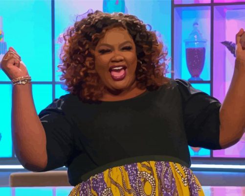 The American Comedian Nicole Byer Paint By Numbers