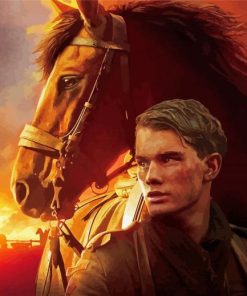 War Horse Movie Poster Paint By Numbers