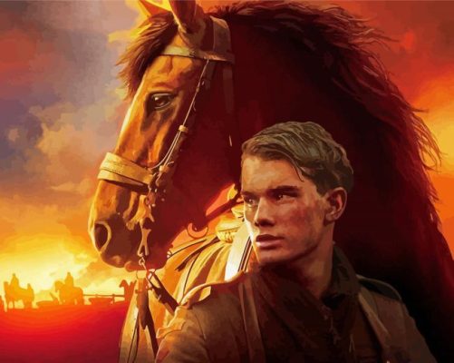 War Horse Movie Poster Paint By Numbers