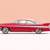 1958 Plymouth Fury Car Art Paint By Numbers