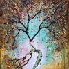 Abstract Woman Tree Paint By Numbers