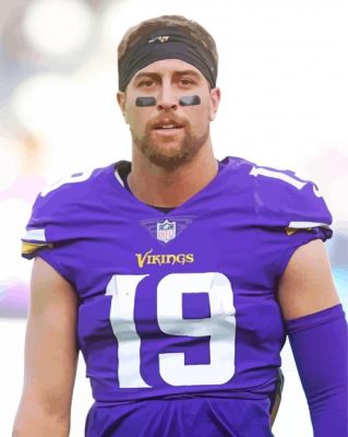 Adam Thielen Paint By Numbers