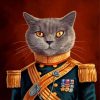 Aesthetic Army Cat Paint By Numbers