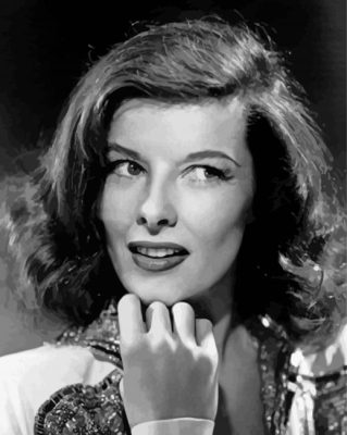 Aesthetic Katharine Hepburn Paint By Numbers