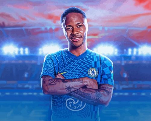 Aesthetic Raheem Sterling Paint By Numbers