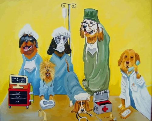 Aesthetic Veterinarian Paint By Numbers