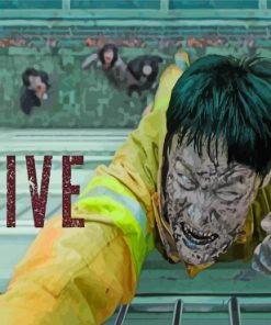 Alive Movie Poster Paint By Numbers