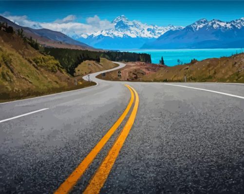 Aoraki Mount Cook Paint By Numbers