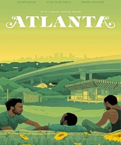 Atlanta Poster Paint By Numbers