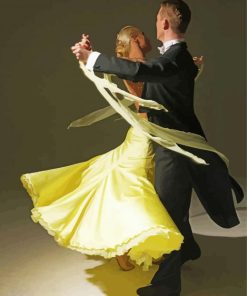 Ballroom Dance Paint By Numbers